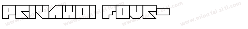 PrivaW01 Four字体转换